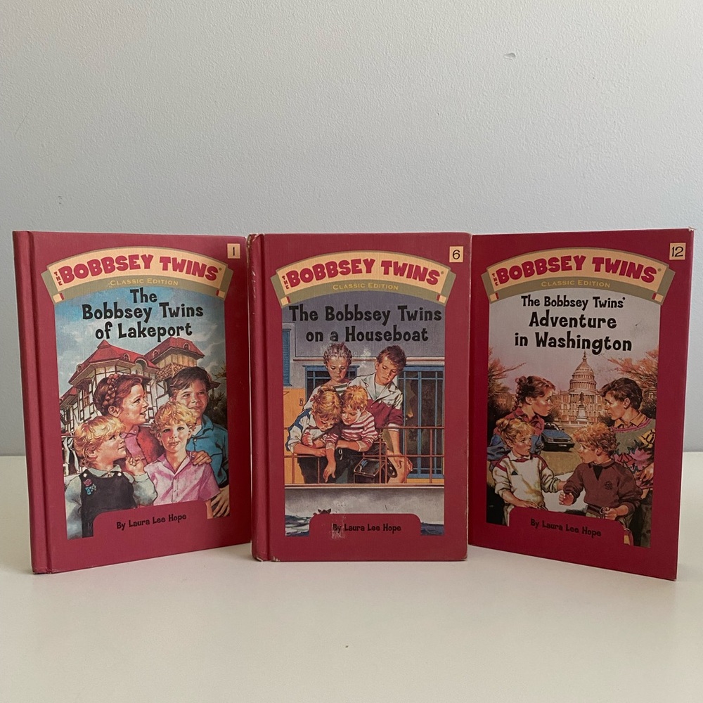The Bobbsey Twins Classic Edition Set of 3 Vintage Books